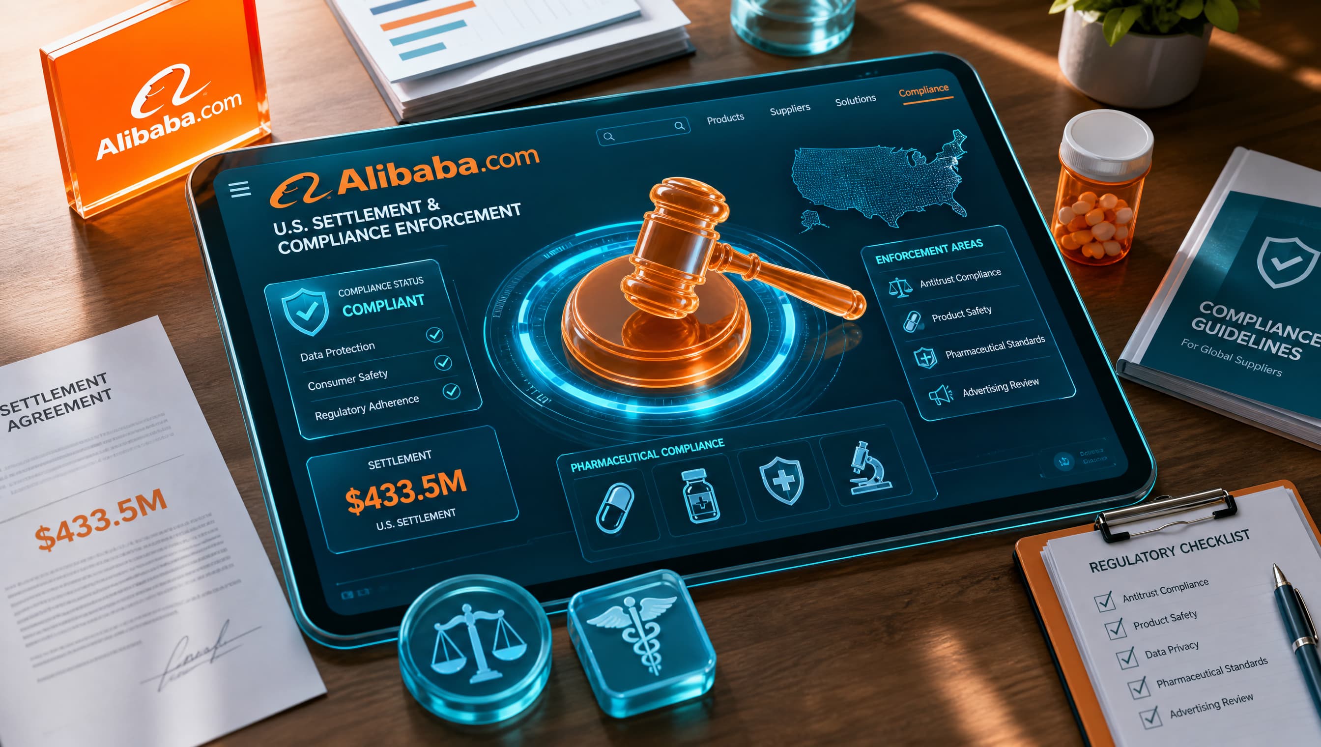 Alibaba settles U.S. probe for $600 million