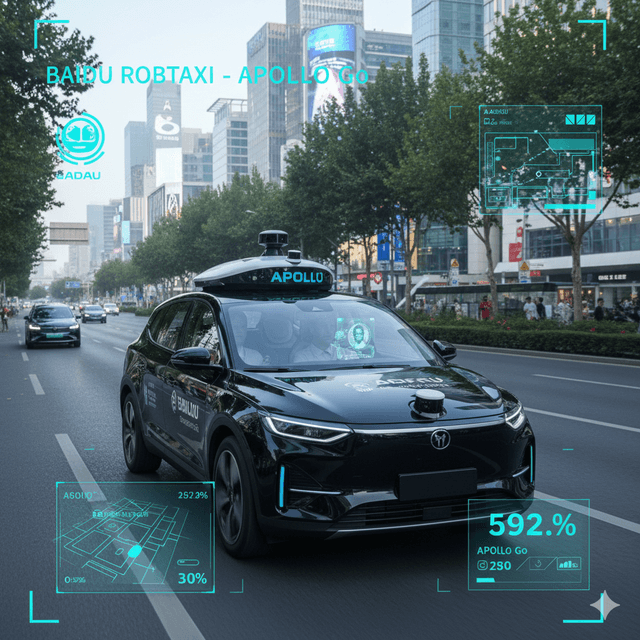 Baidu’s Apollo Go secures Dubai’s first fully driverless permit for 2026 launch