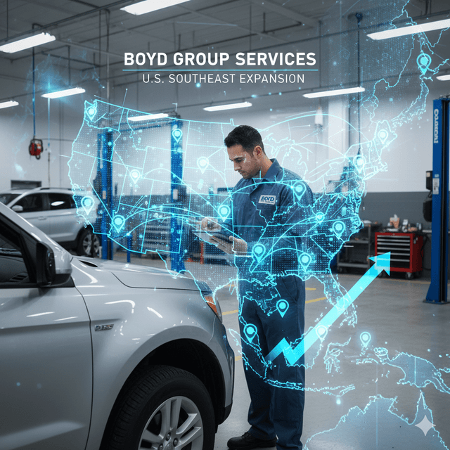 Boyd Group to close $1.3B Joe Hudson acquisition Friday