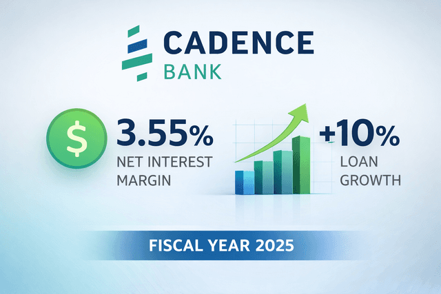 Cadence Bank surpasses estimates on robust loan growth and margin expansion