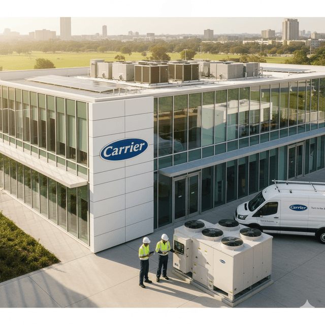 Carrier Q4 net sales fall 6% YoY to $4.84 billion