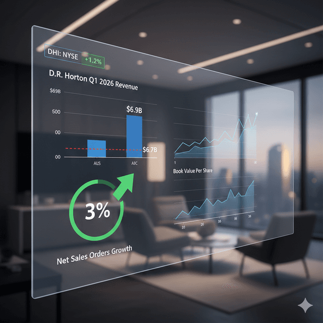 D.R. Horton beats estimates as buyer incentives anchor fiscal first quarter