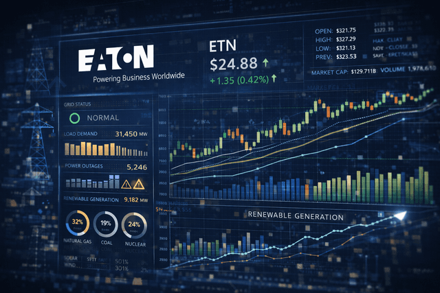 Eaton shares fall after soft 2026 guidance overshadows record Q4