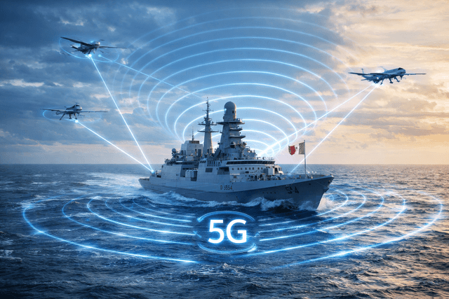 Ericsson and Leonardo field-test 5G standalone network for Italian Navy