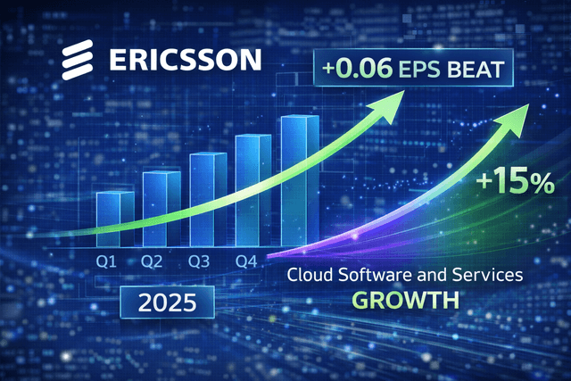 Ericsson tops estimates as margin push offsets flat 5G market