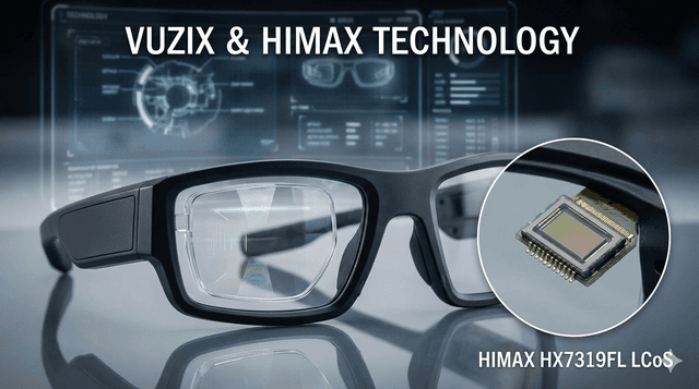 Himax and Vuzix unveil "prescription-ready" AR optical design ahead of CES 2026