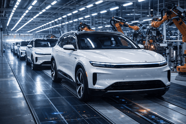 Lucid production targets fall short of estimates as Gravity ramp accelerates