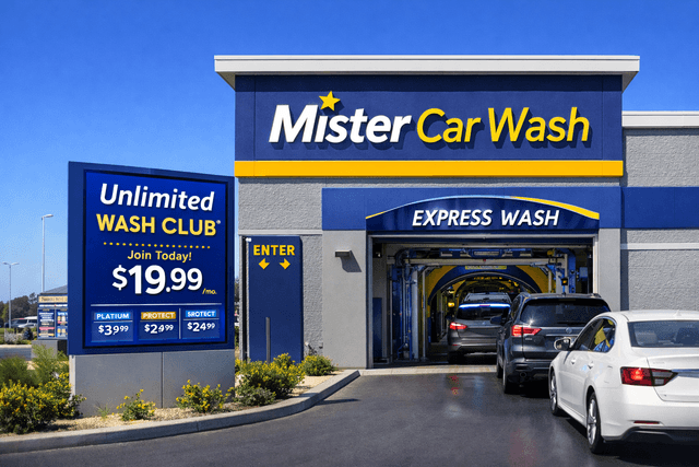 Mister Car Wash posts full-year 2025 revenue above $1.05B