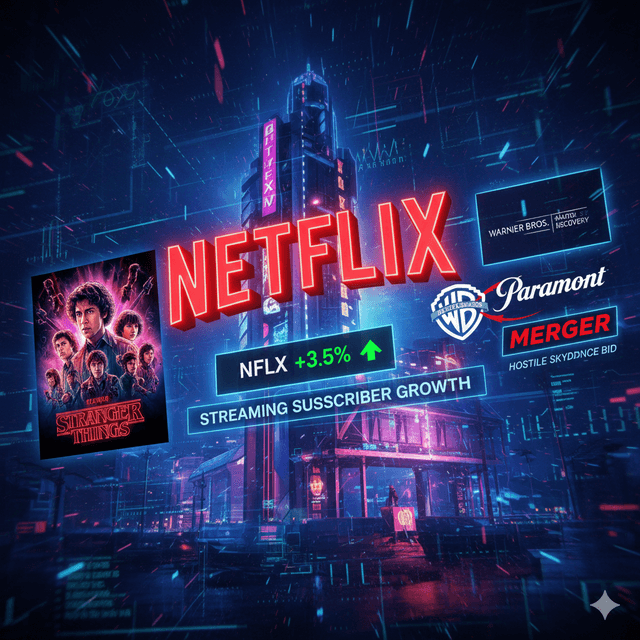 Netflix hits 325M subscribers, shifts to all-cash bid for Warner assets