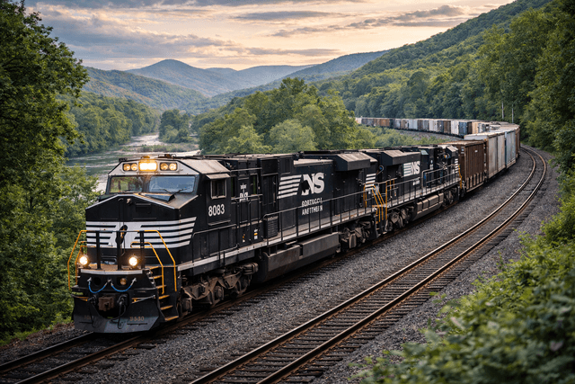 Norfolk Southern profits top estimates as productivity offsets merger headwinds