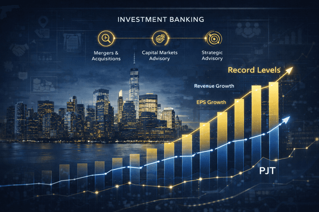 PJT Partners delivers record Q4 and FY results with revenues up 12% and 15%