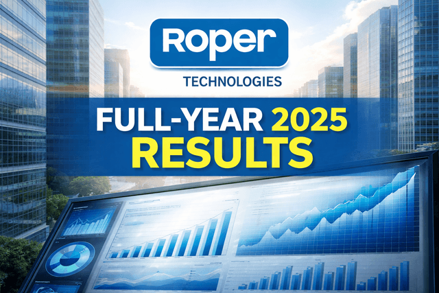 Roper Technologies reports FY 2025 revenue of $7.90B, up 12%