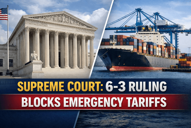 SCOTUS dismantles Trump’s emergency tariffs in major rebuke