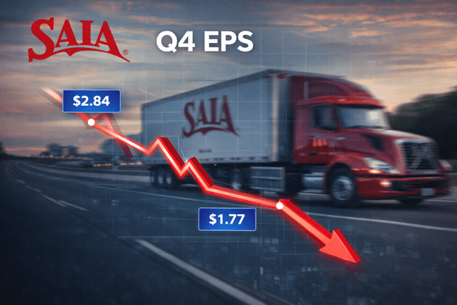 Saia profit tumbles on record claims ratio as 2026 spending outlook tightens