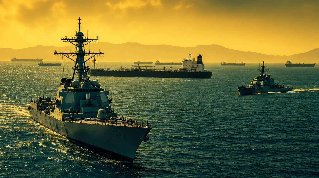 Trump reinstates Iran Strait of Hormuz blockade