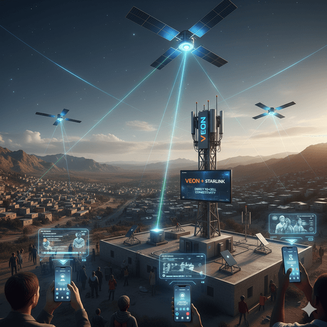 VEON’s Beeline achieves Central Asia’s first Starlink direct-to-cell connection