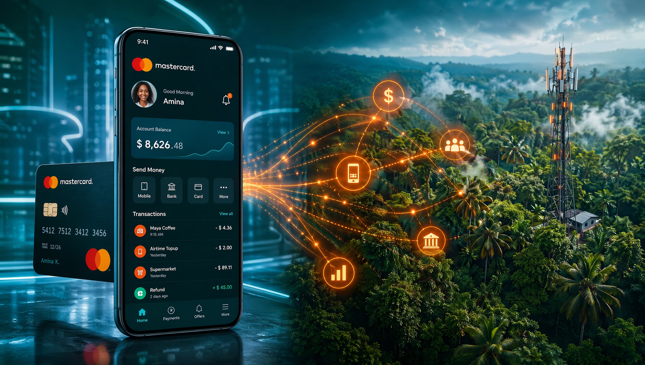 VEON partners Mastercard to expand digital finance