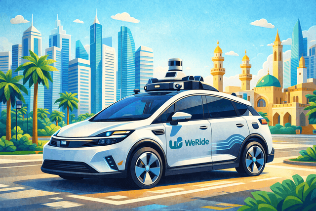 Chinese robotaxi firms halt Dubai operations amid regional tensions