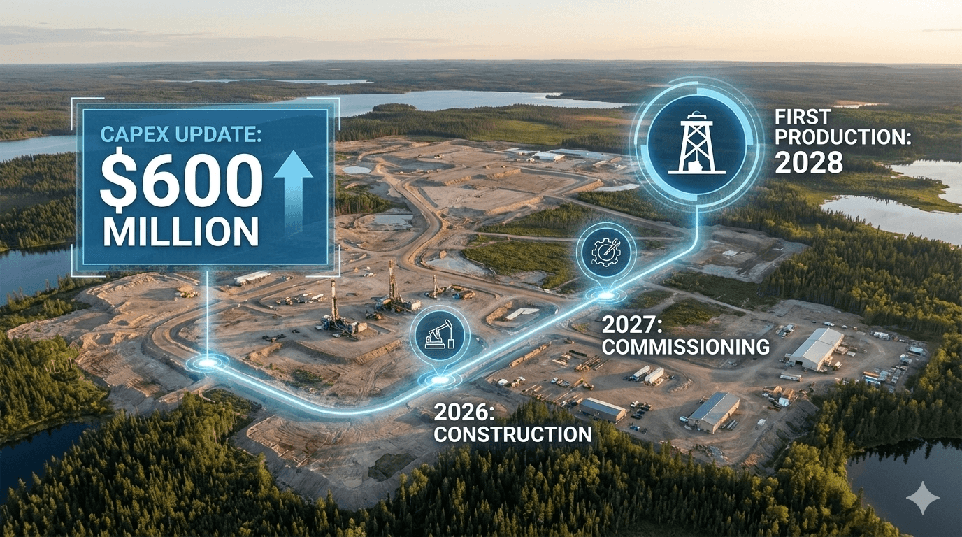 Denison ready to build $600M Phoenix uranium mine as budget climbs