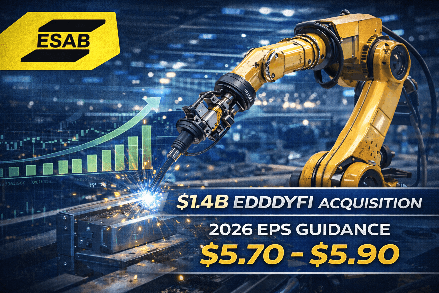 ESAB surpasses earnings estimates as 2026 growth strategy takes shape
