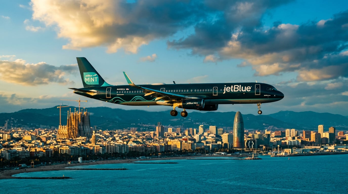 JetBlue expands transatlantic reach with new Boston-Barcelona service