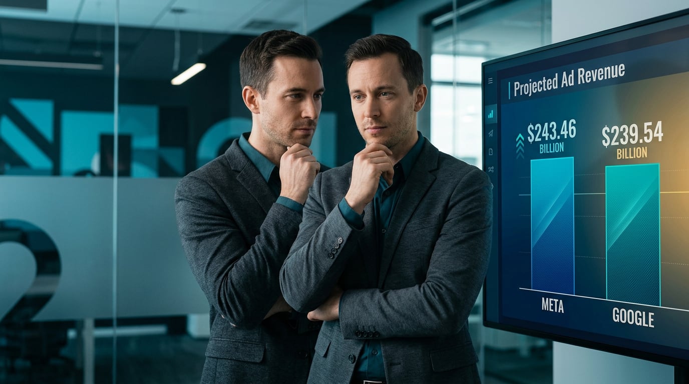 Meta set to dethrone Google as global digital advertising leader by 2026