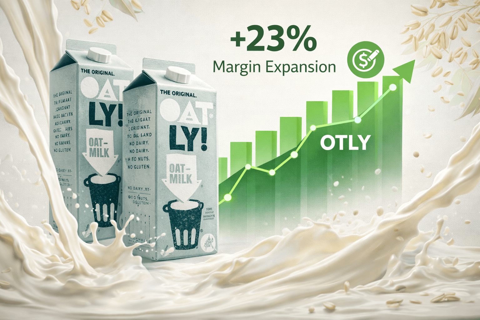 Oatly revenue climbs 16% as adjusted EBITDA turns positive in Q1