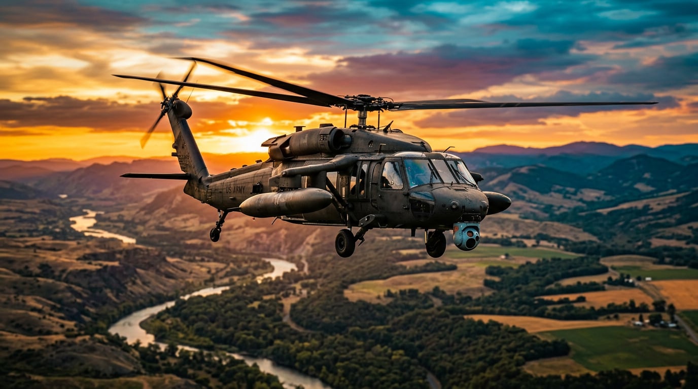 Raytheon successfully flight tests RAIVEN staring sensor suite on UH-60 Black Hawk