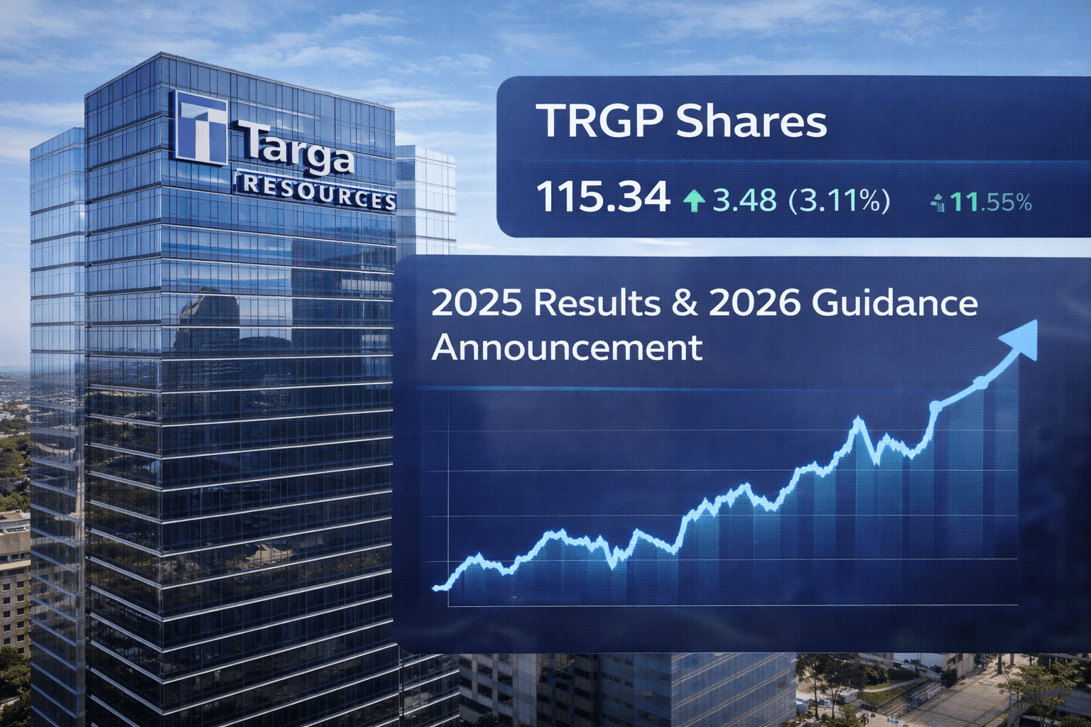 Targa Resources posts record 2025 results with 20% adjusted EBITDA growth