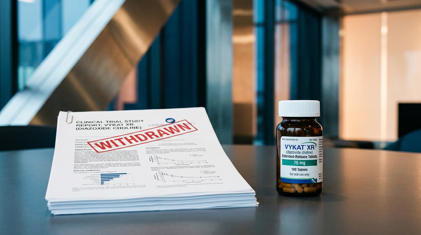 Soleno Therapeutics withdraws European marketing application for VYKAT XR