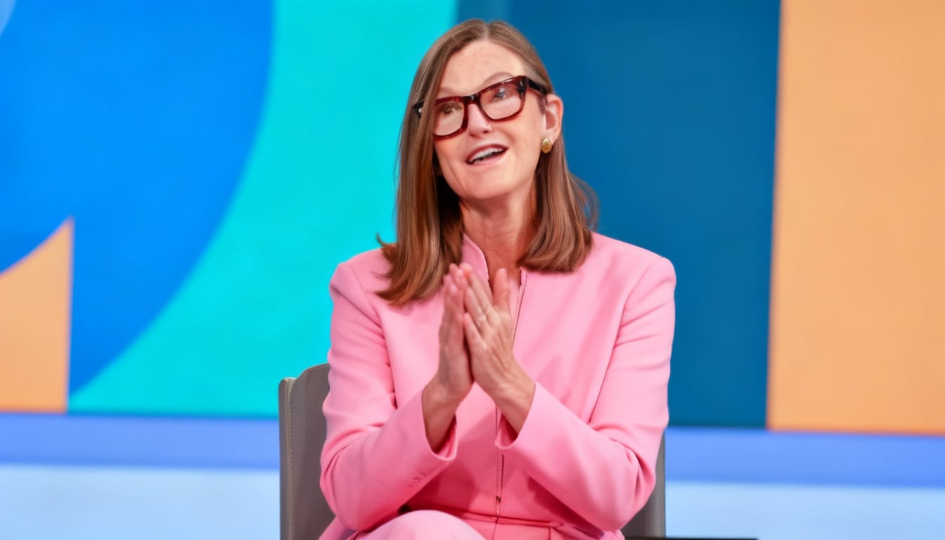 Cathie Wood trims crypto and adds Netflix stake