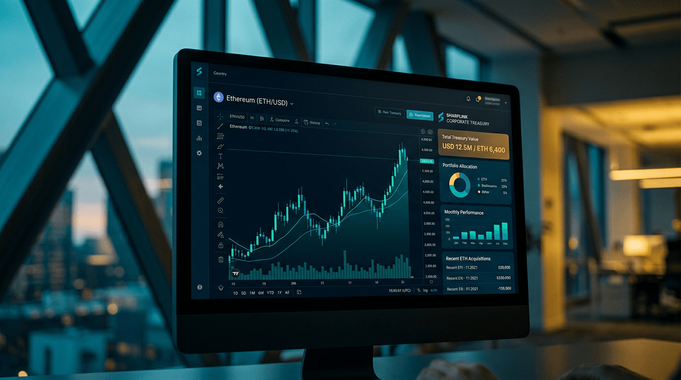 Sharplink reports full-year 2025 results as Ethereum treasury strategy scales