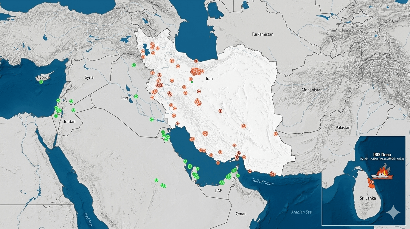 Iran conflict spreads as Australia deploys military