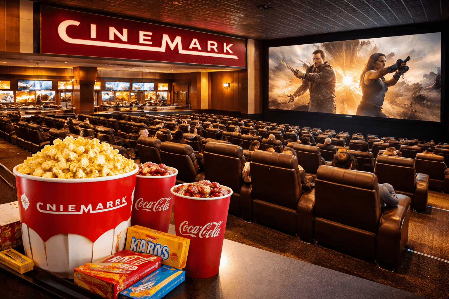 Cinemark reports strongest Q1 since pandemic as revenue climbs 19% to $643M