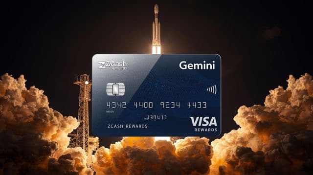 Gemini launches Zcash rewards credit card