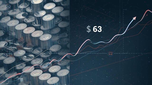 Litecoin holds key structure as $63 tests bullish support