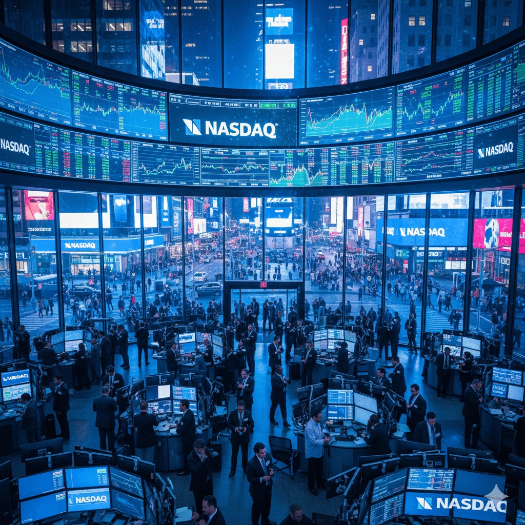 Nasdaq revenue rises 15% to $1.5 billion