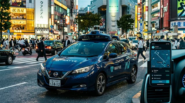 Uber and Nissan partner with Wayve to launch Tokyo robotaxi pilot
