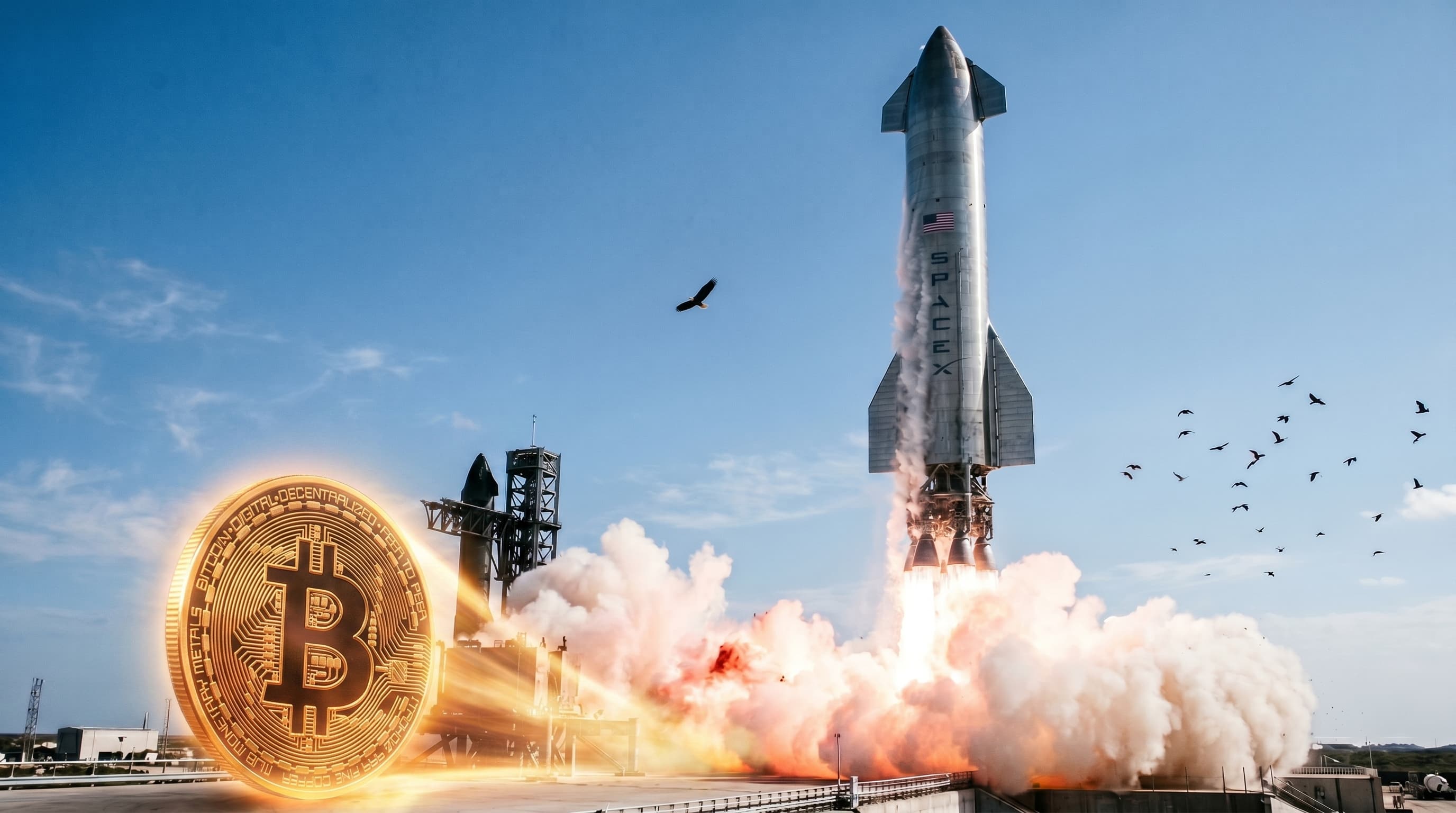 Musk fortune tops Bitcoin after SpaceX rally