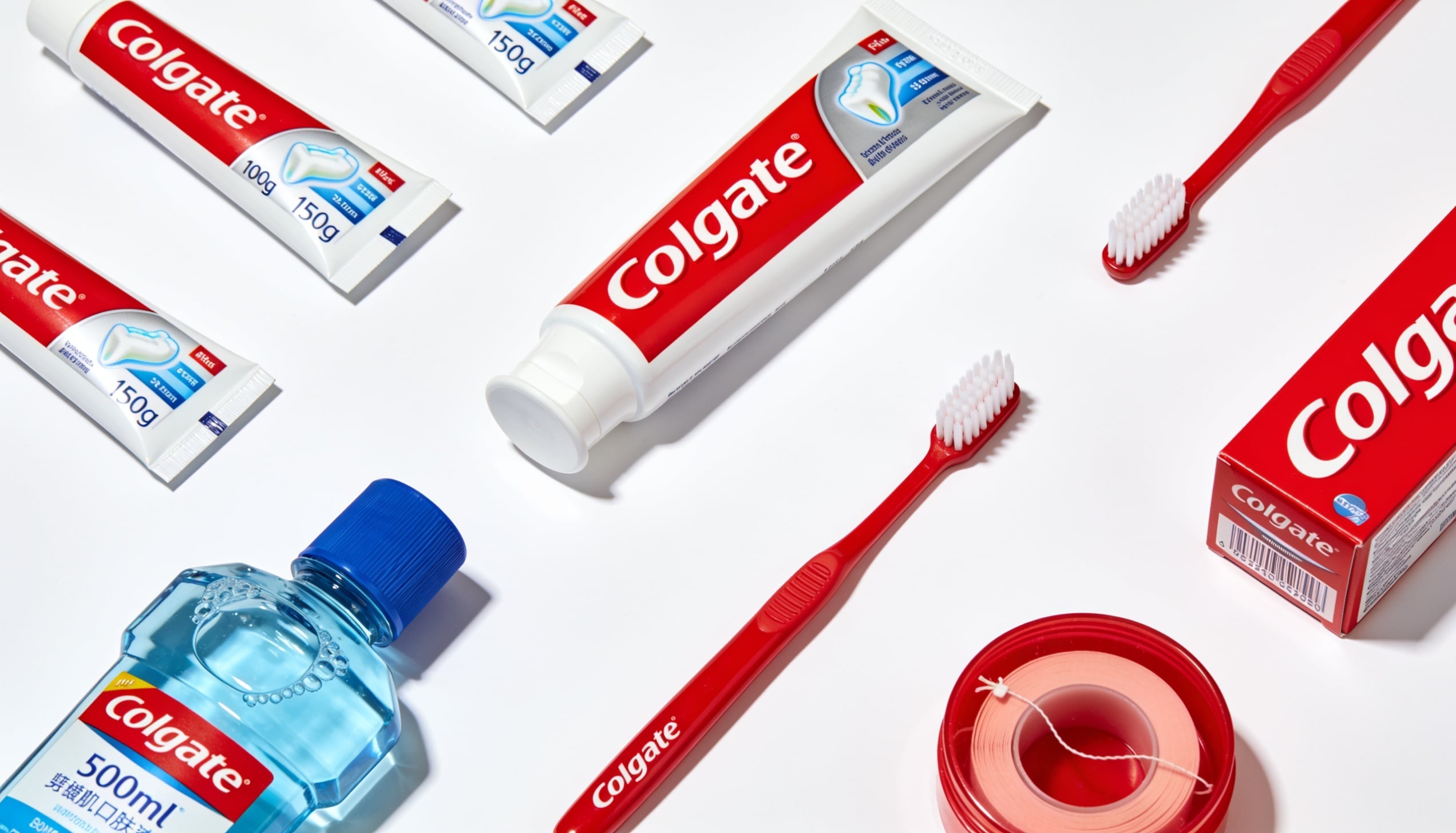 A Colgate products.