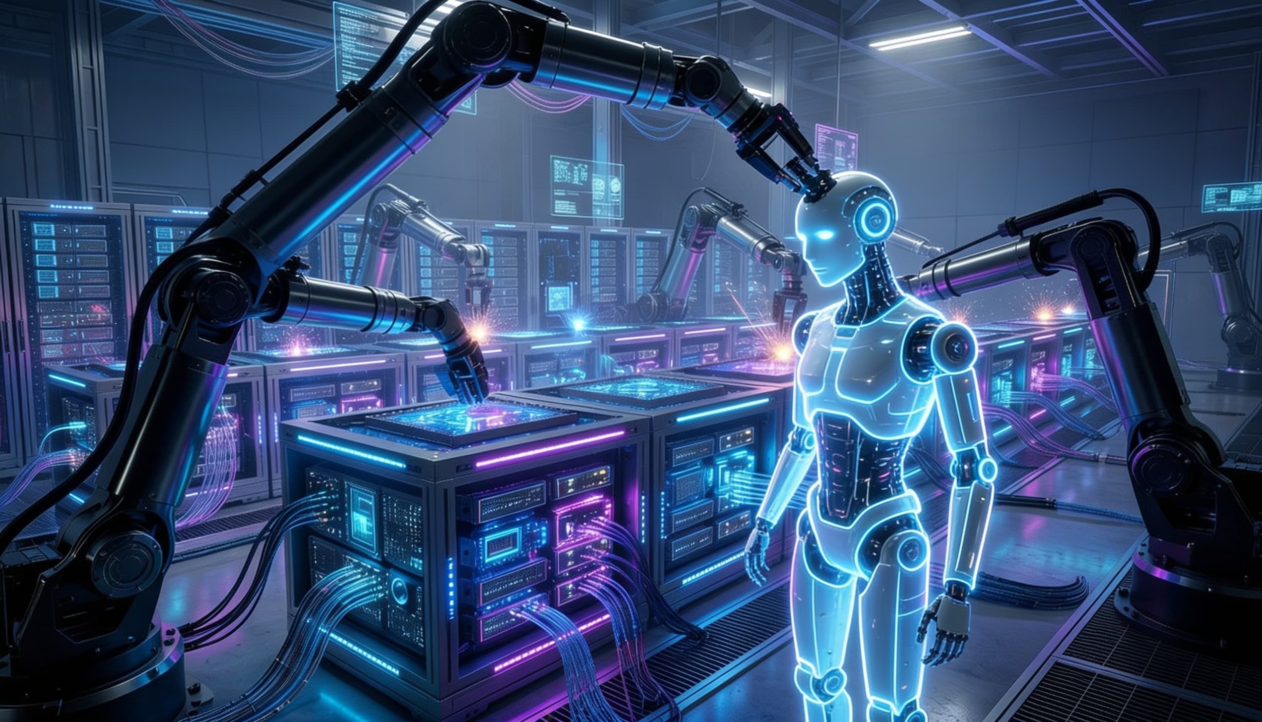 The hidden manufacturing race to build the physical backbone of AI