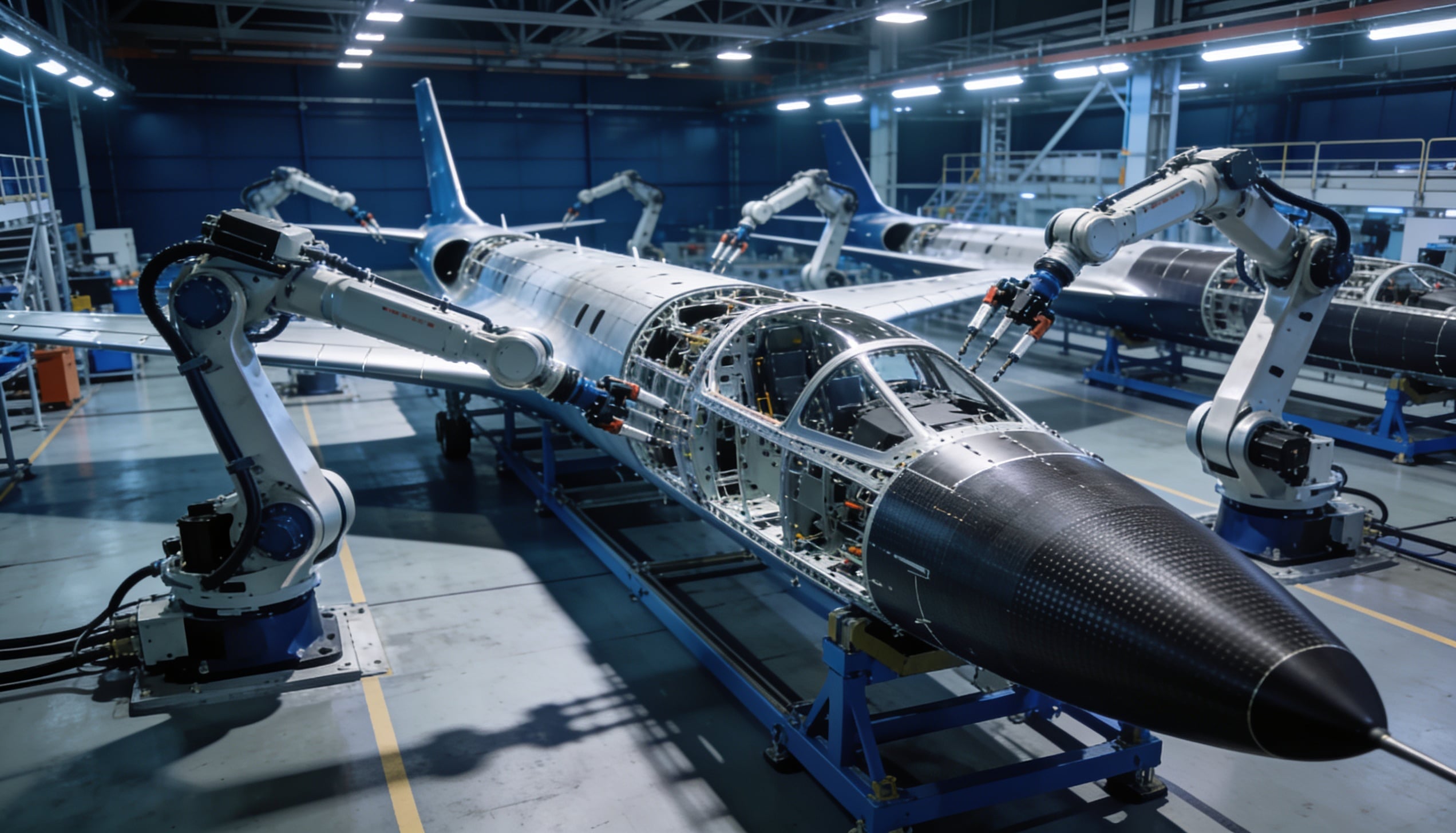 An aerospace facility.